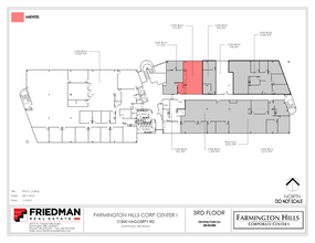 21800 Haggerty Rd, Northville, MI en alquiler Plano de la planta- Imagen 2 de 2