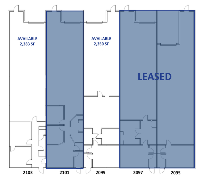 2095 Stonington Ave, Hoffman Estates, IL en alquiler - Plano de la planta - Imagen 3 de 4