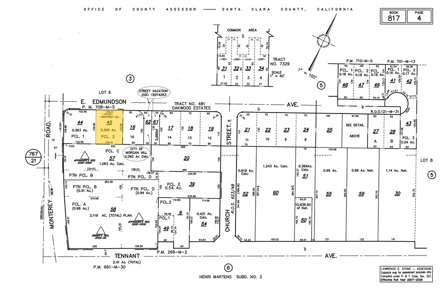 16120 Monterey Rd, Morgan Hill, CA en venta - Plano de solar - Imagen 3 de 4