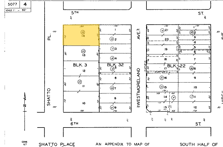 500 Shatto Pl, Los Angeles, CA en alquiler - Plano de solar - Imagen 2 de 6