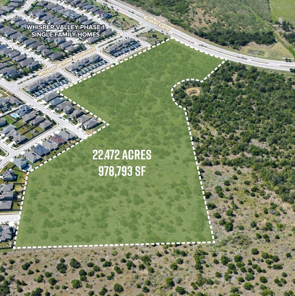 TBD Whisper Valley BTR, Manor, TX en alquiler - Vista aérea - Imagen 2 de 2