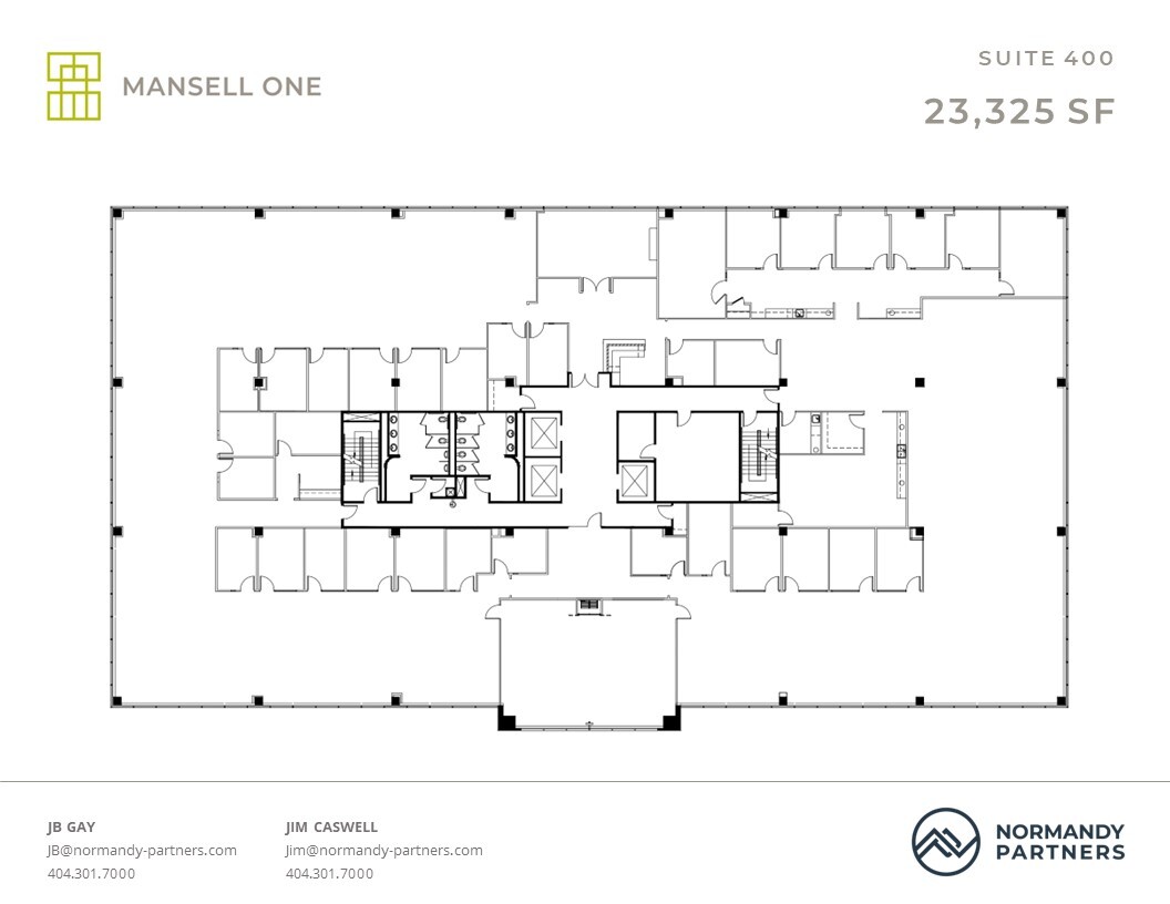 3700 Mansell Rd, Alpharetta, GA en alquiler Plano de la planta- Imagen 1 de 2