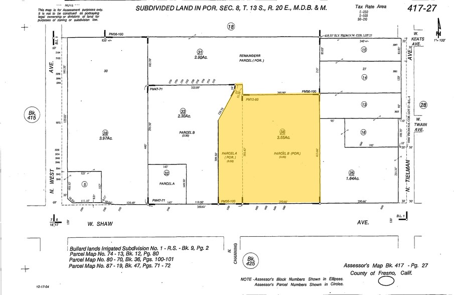 1690 W Shaw Ave, Fresno, CA en alquiler - Plano de solar - Imagen 2 de 4