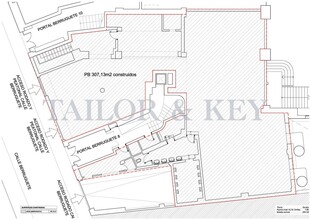 Local en Madrid, Madrid en alquiler Plano de planta tipo- Imagen 2 de 2