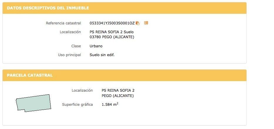 Terreno en Pego, Alicante en venta - Foto del edificio - Imagen 2 de 4