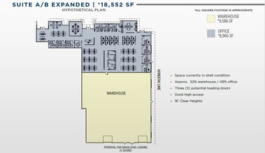 10110 Sorrento Valley Rd, San Diego, CA en alquiler Plano de la planta- Imagen 1 de 3