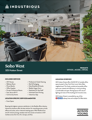 Más detalles para 325 Hudson St, New York, NY - Coworking en alquiler