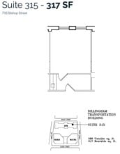 733 Bishop St, Honolulu, HI en alquiler Plano de la planta- Imagen 1 de 1