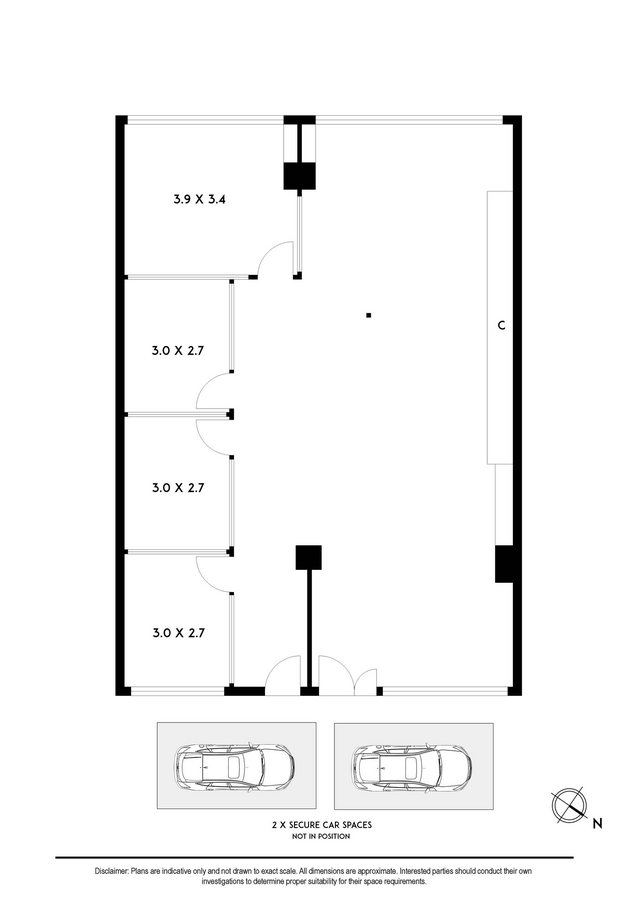 401 Docklands Drive, Docklands, VIC 3008 - Unidad 1520&1521 -  - Plano de la planta - Image 1 of 6