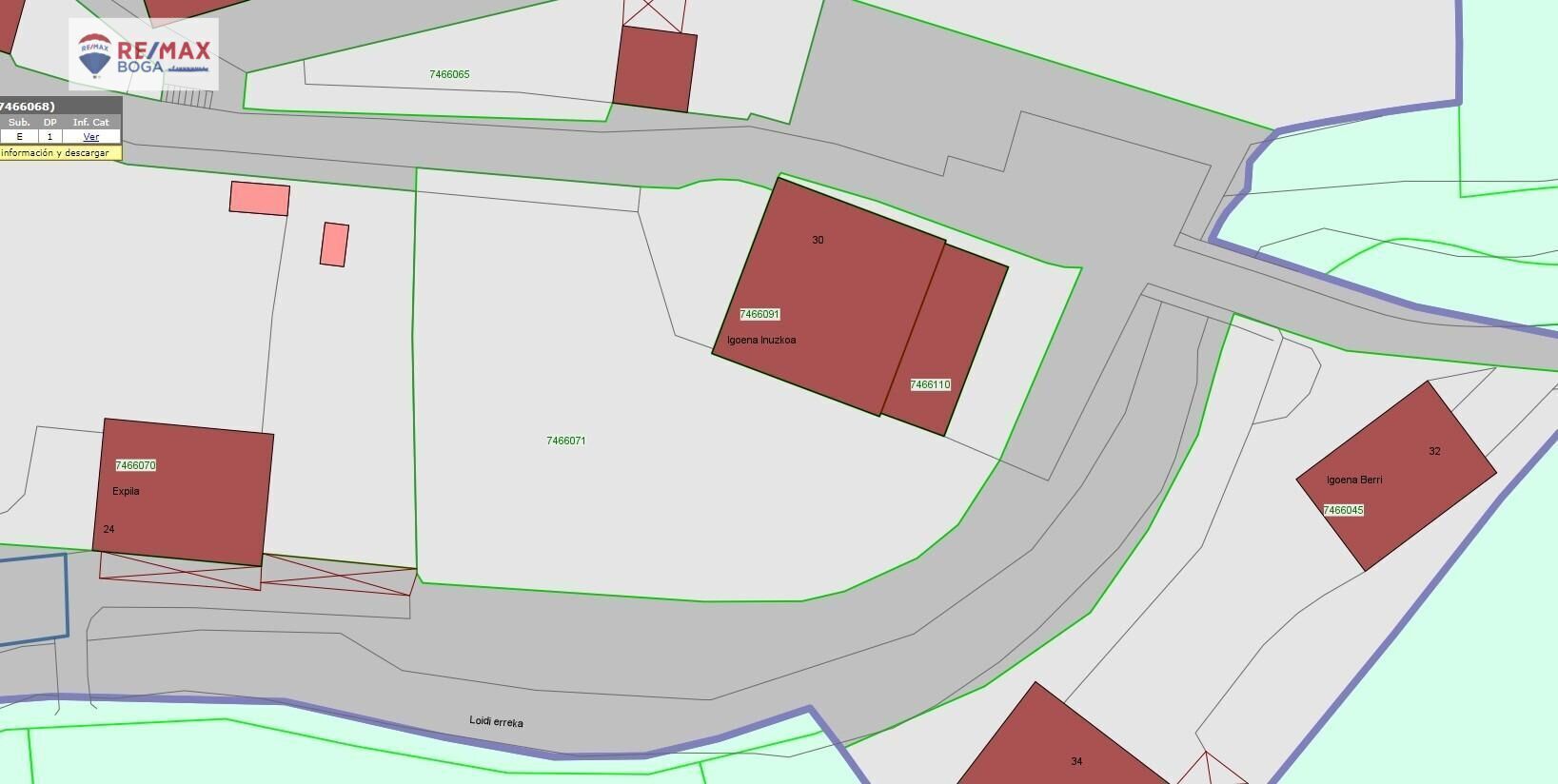 Terreno en Amezketa, Guipúzcoa en venta Plano de la planta- Imagen 1 de 6