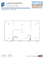 2661-2669 Ludelle St, Fort Worth, TX en alquiler Plano de la planta- Imagen 1 de 1