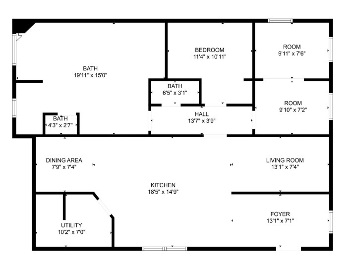 8701 Summit View Ln, Edmond, OK en alquiler Plano de la planta- Imagen 1 de 1