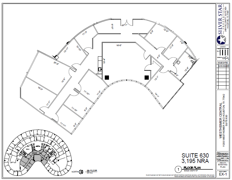 11200 Westheimer Rd, Houston, TX en venta Plano de la planta- Imagen 1 de 1