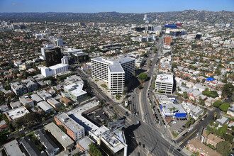 8383 Wilshire Blvd, Beverly Hills, CA - VISTA AÉREA  vista de mapa