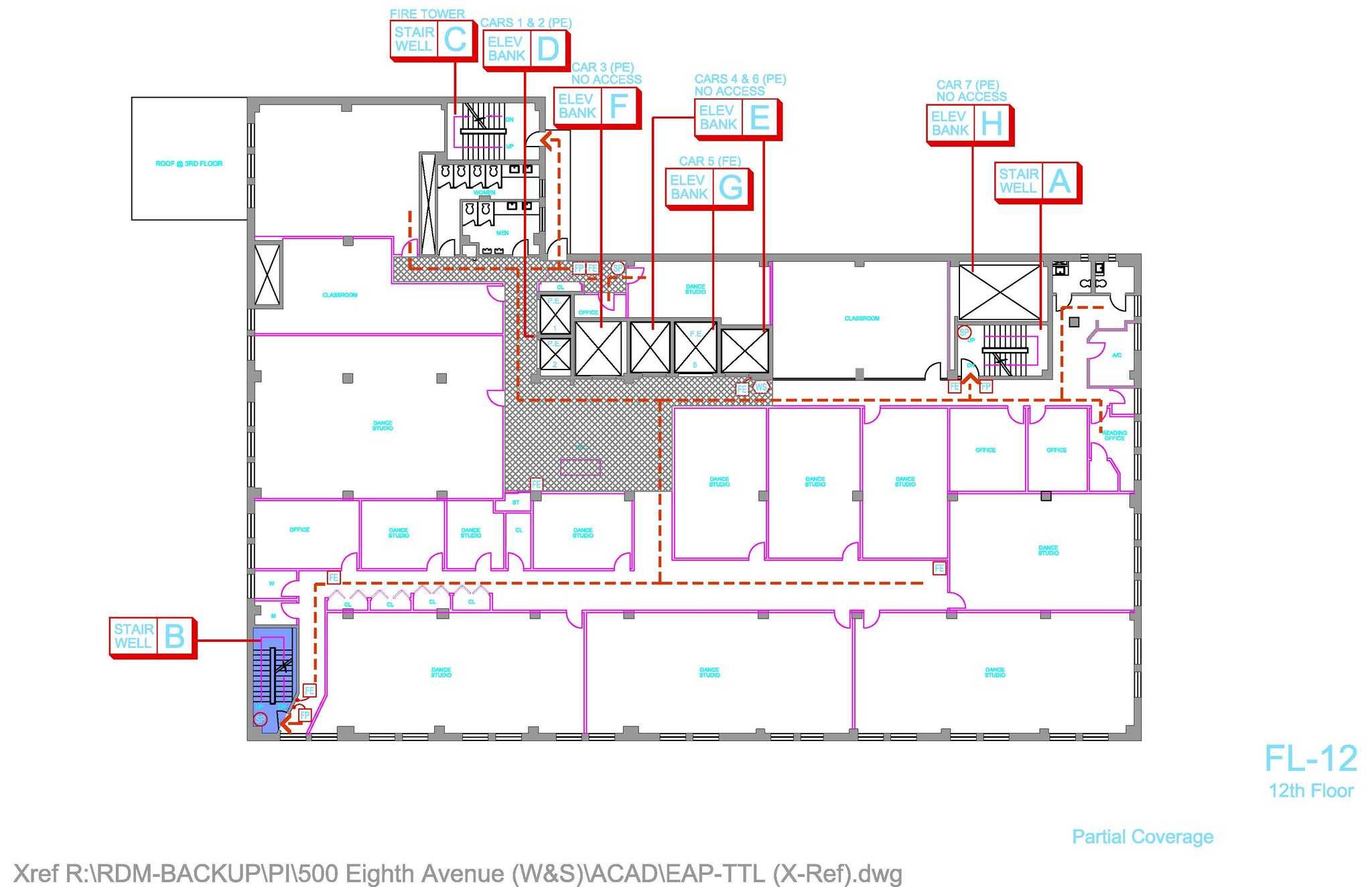 500 Eighth Ave, New York, NY en alquiler Plano de la planta- Imagen 1 de 5