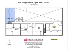 2900 Orange Ave, Signal Hill, CA en alquiler Plano de la planta- Imagen 1 de 5