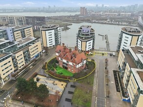 Gallions Rd, London, LND - Aérea  vista de mapa