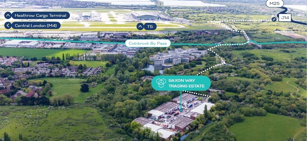 Saxon Way, West Drayton en alquiler - Foto del edificio - Imagen 3 de 8