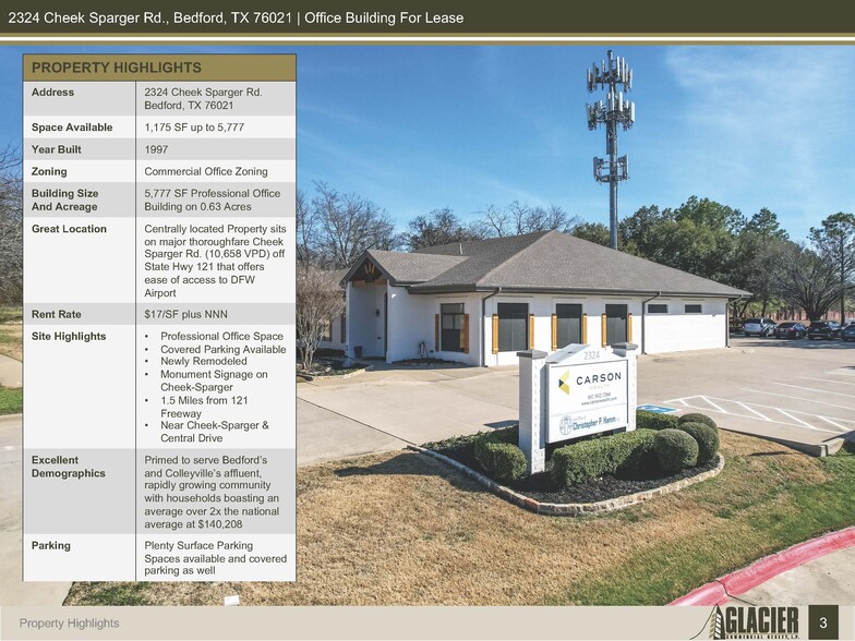 2324 Cheek Sparger Rd, Bedford, TX en alquiler - Foto del edificio - Imagen 3 de 27