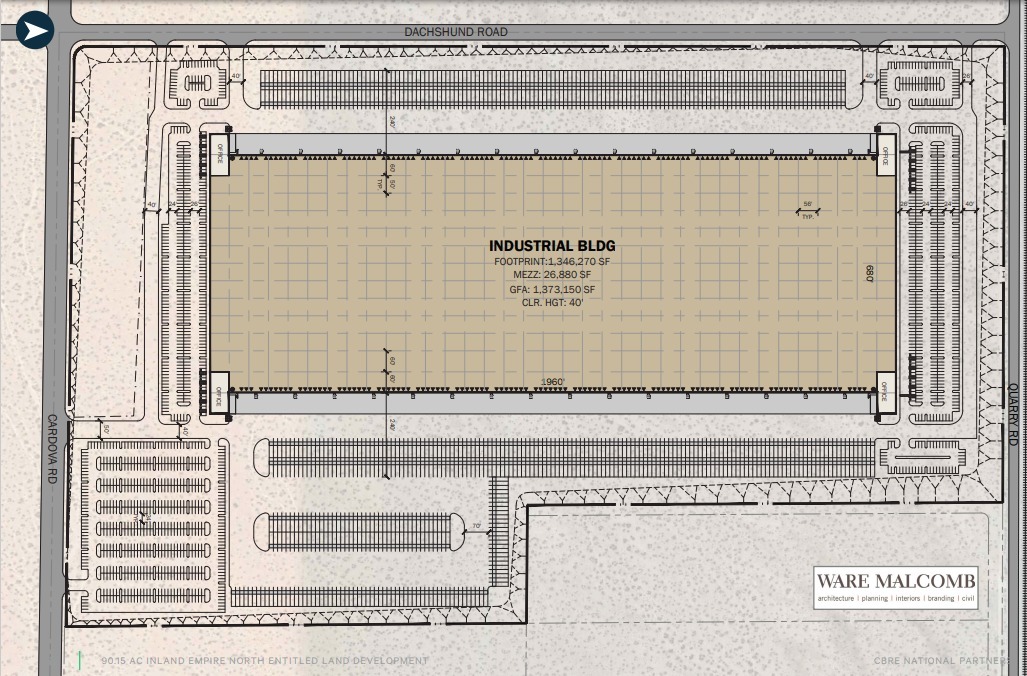 Dale Evans Pky, Apple Valley, CA en alquiler Plano del sitio- Imagen 1 de 2