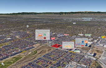 Central Park Blvd & MLK Jr Blvd, Denver, CO - VISTA AÉREA  vista de mapa