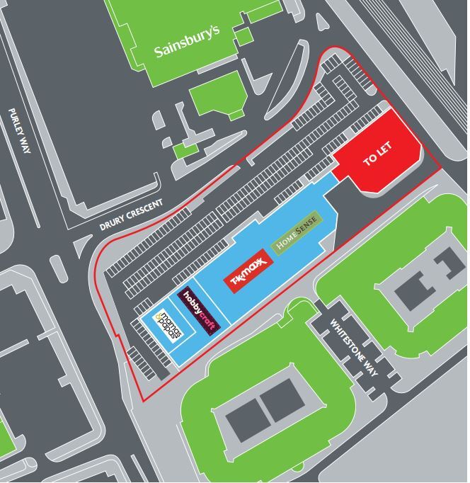 1-3 Drury Cres, Croydon en alquiler Plano del sitio- Imagen 1 de 1