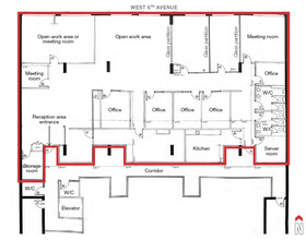 118-128 W 6th Ave, Vancouver, BC en alquiler Plano de la planta- Imagen 2 de 5