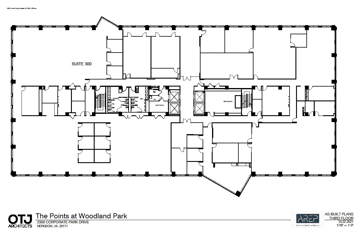 2300 Corporate Park Dr, Herndon, VA en alquiler Plano de la planta- Imagen 1 de 1