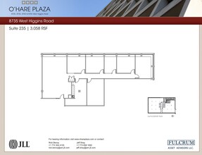 8725 W Higgins Rd, Chicago, IL en alquiler Plano de la planta- Imagen 1 de 1