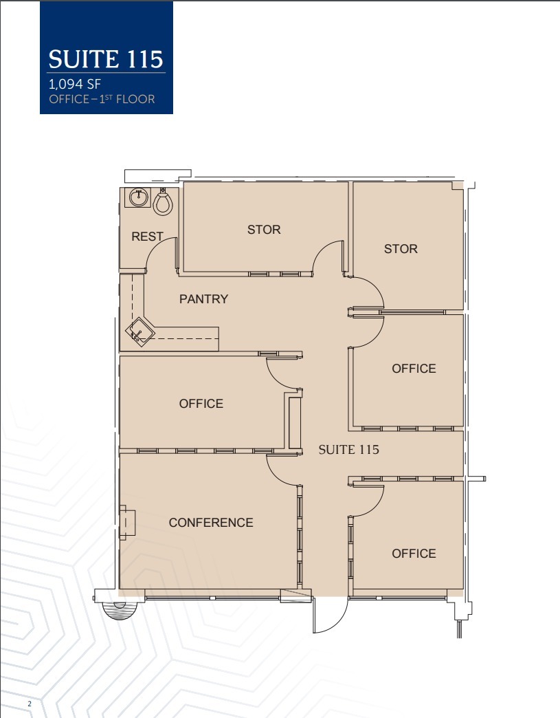 4601-4605 Eisenhower Ave, Alexandria, VA en alquiler Plano de la planta- Imagen 1 de 1