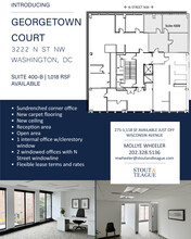 3222 NW N St NW, Washington, DC en alquiler Plano de la planta- Imagen 1 de 3