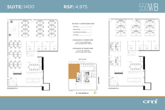 550 W Van Buren St, Chicago, IL en alquiler Plano de la planta- Imagen 1 de 1