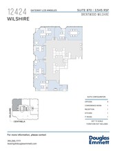 12424 Wilshire Blvd, Los Angeles, CA en alquiler Plano de la planta- Imagen 1 de 2