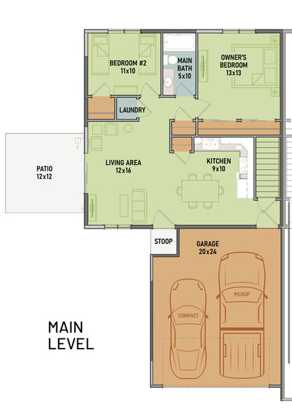 910-920 Green Pasture Trl, Plover, WI en venta - Plano de la planta - Imagen 2 de 4