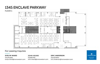 1345 Enclave Pky, Houston, TX en alquiler Plano de la planta- Imagen 1 de 1