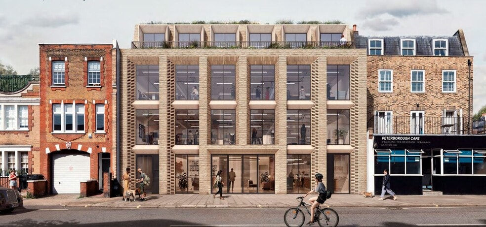 14-16 Peterborough Mews, London en alquiler - Foto del edificio - Imagen 1 de 3