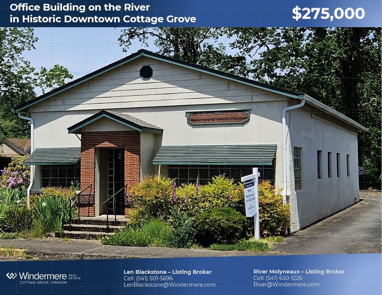 500 E Whiteaker Ave, Cottage Grove, OR en venta - Foto del edificio - Imagen 1 de 22