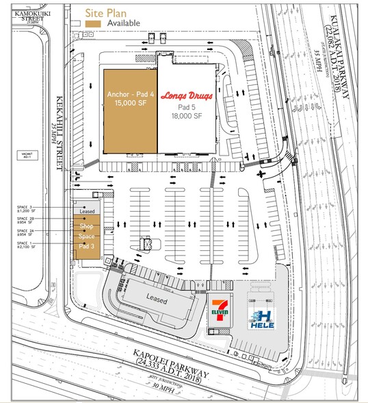 Kapolei Pky, Kapolei, HI en alquiler - Plano del sitio - Imagen 2 de 3