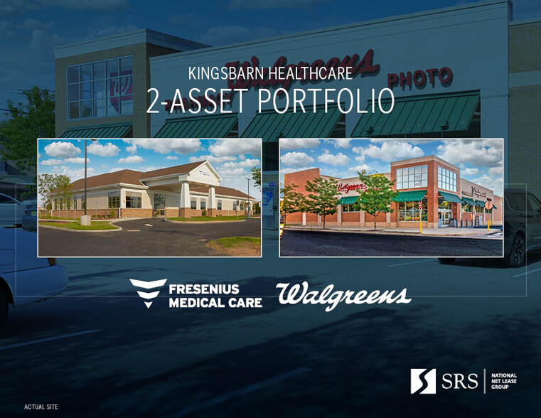 Fresenius & Walgreens in NY & NJ cartera de 2 inmuebles en venta en LoopNet.es - Foto del edificio - Imagen 1 de 12