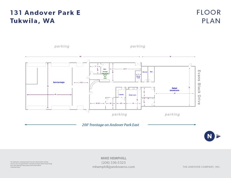 131 Andover Park E, Tukwila, WA en alquiler - Foto del edificio - Imagen 2 de 11