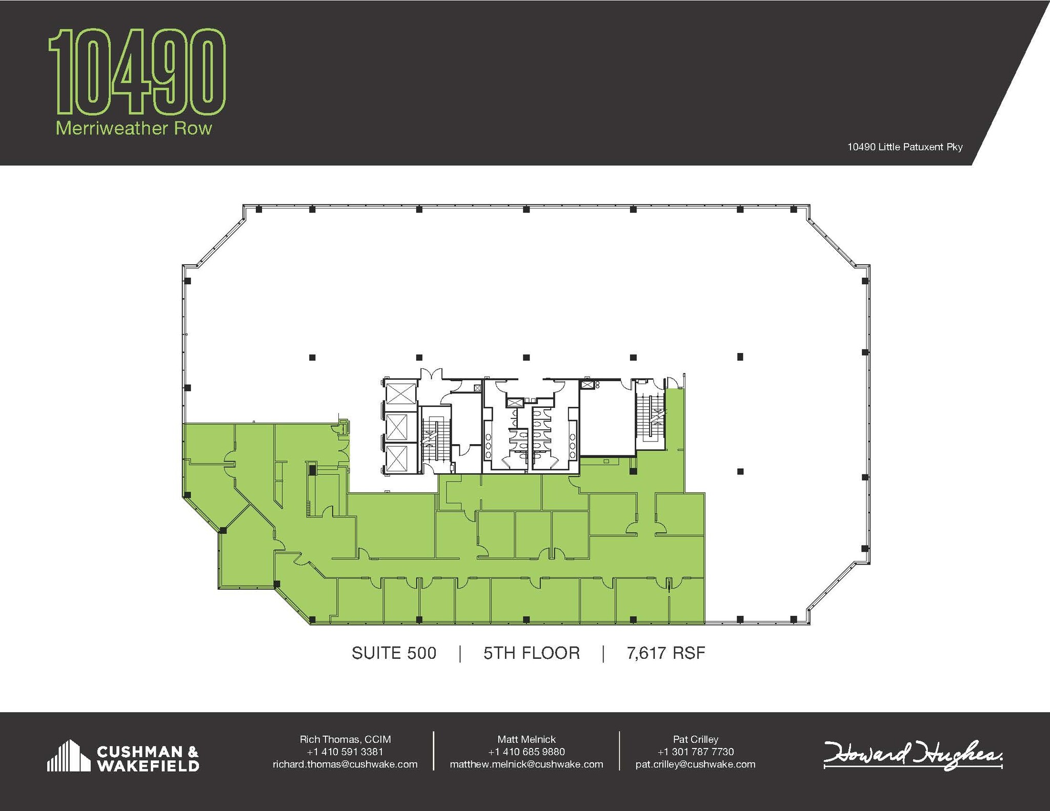 10480 Little Patuxent Pky, Columbia, MD en alquiler Plano de la planta- Imagen 1 de 1