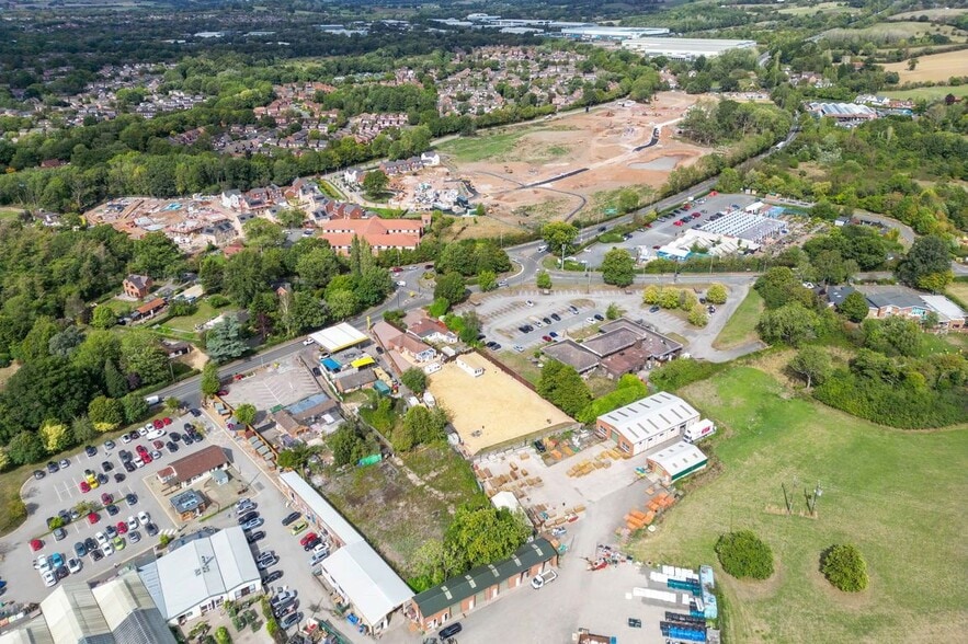 2 Birmingham Road, Studley en venta - Vista aérea - Imagen 2 de 2