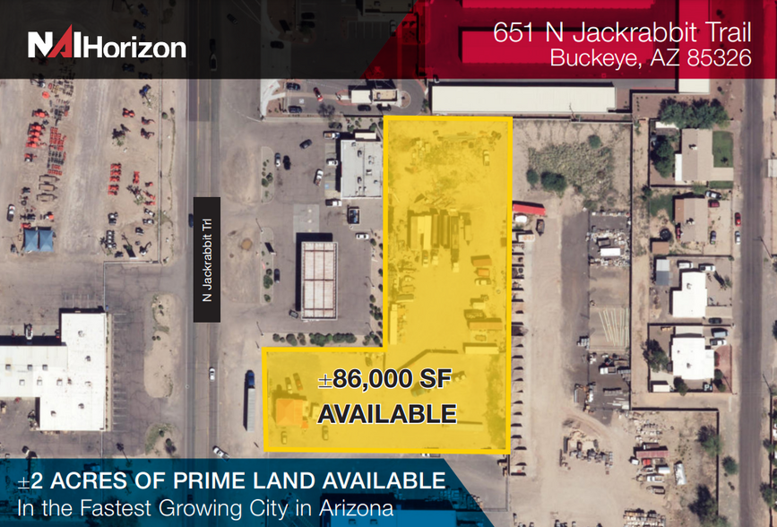 NE Jackrabbit Trl & Fillmore St, Buckeye, AZ en venta - Foto del edificio - Imagen 1 de 1