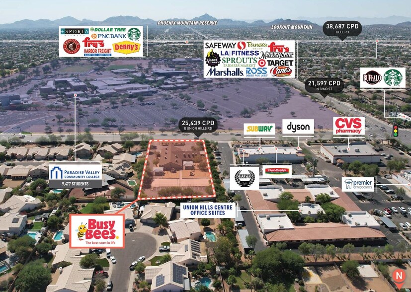 3300 E Union Hills Dr, Phoenix, AZ en venta - Foto del edificio - Imagen 3 de 6