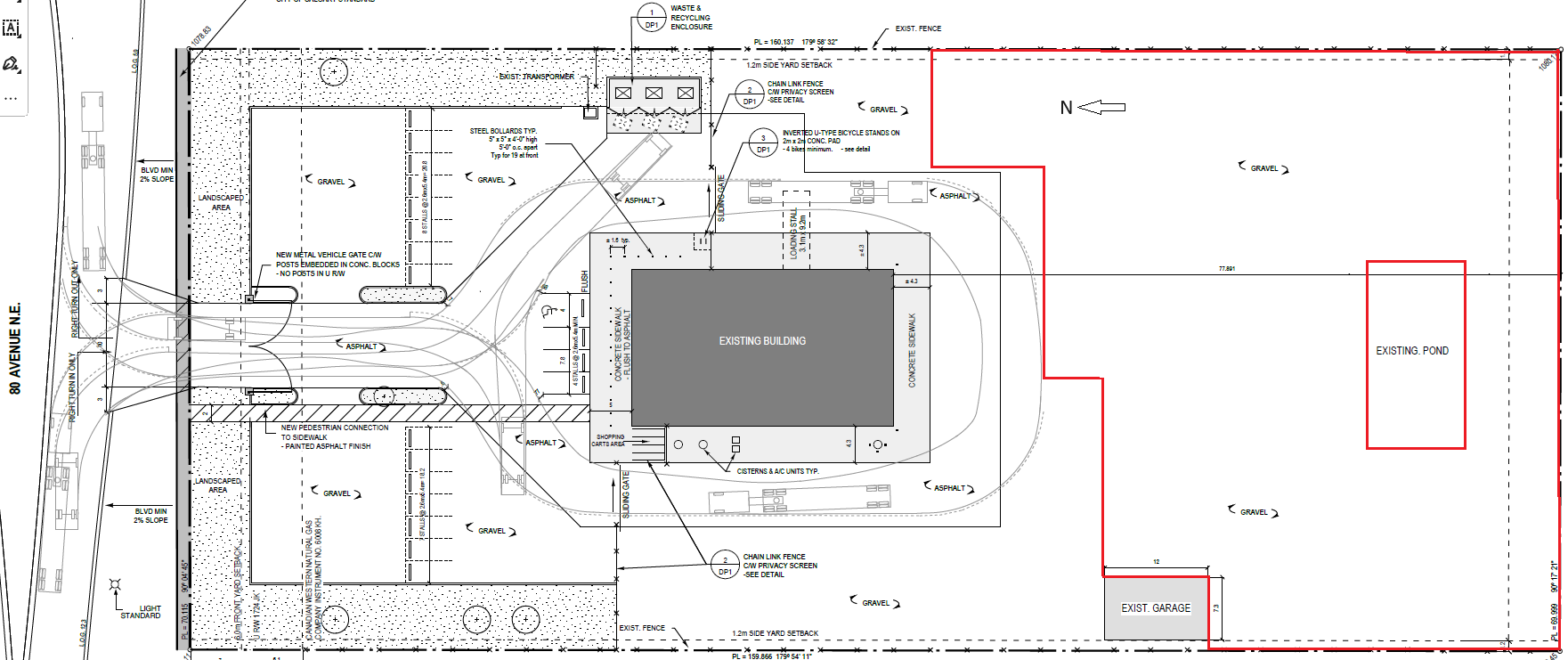 Plano del sitio