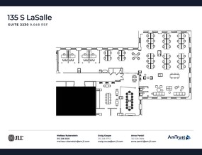 135 S LaSalle St, Chicago, IL en alquiler Plano de la planta- Imagen 1 de 1