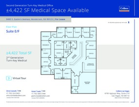 8480 S Eastern Ave, Las Vegas, NV en alquiler Plano de la planta- Imagen 1 de 1