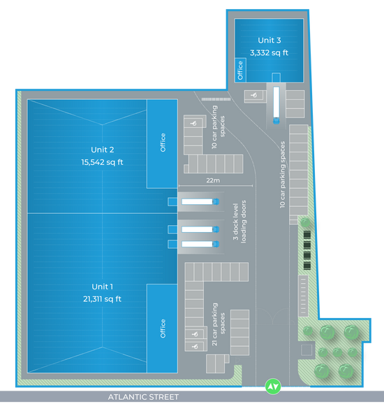 1 Atlantic St, Altrincham en alquiler - Plano del sitio - Imagen 3 de 3