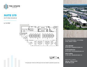 300 Tri State International, Lincolnshire, IL en alquiler Plano de la planta- Imagen 1 de 1