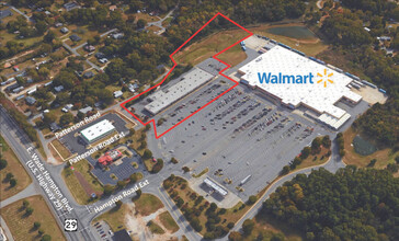 14055 E Wade Hampton Blvd, Greer, SC - VISTA AÉREA  vista de mapa